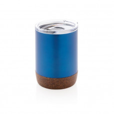 Вакуумная термокружка Cork для кофе, 180 мл, цвет синий-114_6300618