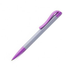 Ручка шариковая Simple Solid, цвет сиреневый/серый-114_2310842