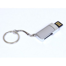 Флешка прямоугольной формы. 8 Гб. Цвет Серебряный, USB2.0-114_1930717