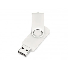 USB-флешка на 32 Гб, с покрытием SOFT TOUCH, 'Квебек', белая-114_1970324