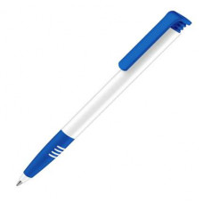 Ручка шариковая Senator, модель Super Hit Polished Basic SG (2956), цвет синий / белый-114_2540792