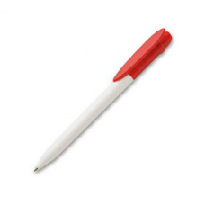 Ручка шариковая Grant Arrow Bicolor, цвет белый/красный-114_2310746