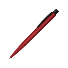 Ручка шариковая металлическая LUMOS M, с покрытием SOFT TOUCH, красный/черный-114_2331004
