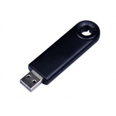 Флешка промо,выдвижная  8 Гб. Цвет чёрный, USB2.0-114_1930686