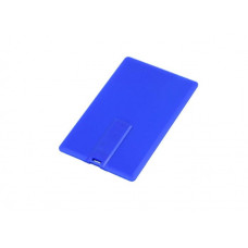 Флеш-накопитель в виде пластиковой карты, 64 Гб.Синий, USB2.0-114_1990086