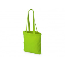 Шоппер из плотного хлопка 'Carryme 220', цвет зелёное-яблоко-114_2580292