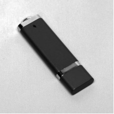 USB-Flash накопитель (флешка) из пластика классической прямоугольной формы, модель 002, объем памяти  8 Gb, цвет чёрный-114_1930322