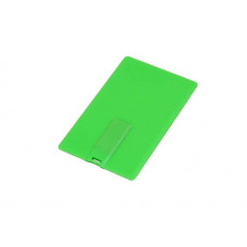 Флеш-накопитель в виде пластиковой карты. 8 Гб.Зелёный, USB2.0-114_1930643