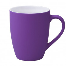 Кружка Best Morning c покрытием SOFT TOUCH, 320 мл, фиолетовая-114_5080241