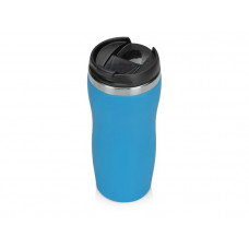 Термокружка «Mony Steel» soft-touch - 350 мл, голубая-114_6300929