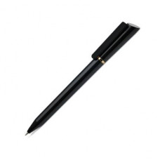 Ручка шариковая Grant Spot Classic G, кольцо золотого цвета, цвет корпуса черный-114_2310557