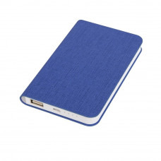 Универсальное зарядное устройство 'Provence' (4000mAh), цвет синий-114_2150279