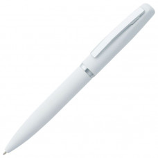 Ручка шариковая Bolt с покрытием SOFT TOUCH, белая-114_2330566