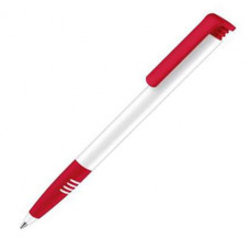 Ручка шариковая Senator, модель Super Hit Polished Basic SG (2956), цвет красный / белый-114_2540790