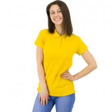 Рубашка поло Rock Lady, женская, жёлтая, 2XL-114_3403404