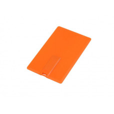 Флеш-накопитель в виде пластиковой карты , 64 Гб.Оранжевый, USB2.0-114_1990087