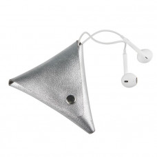 Чехол для наушников из натуральной кожи LOFT SILVER-114_4080013