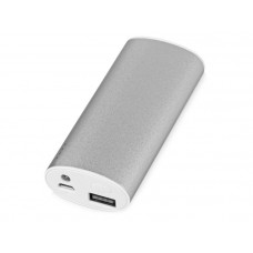 Портативное зарядное устройство 'Квазар', 4400 mAh, цвет серебристый-114_2150242