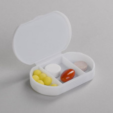 Таблетница 'Pill house' с антибактериальной защитой, цвет белый-114_2220066