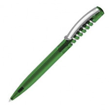 Ручка шариковая Senator, модель New Spring Clear MC (2410 сп), цвет зелёный-114_2540668