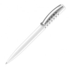 Ручка шариковая Senator, модель New Spring Polished MC (2310), цвет белый-114_2540680