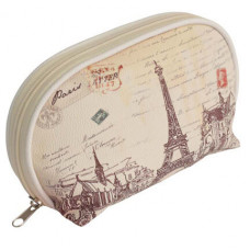 Косметичка Dewal Beauty серия 'Парижская мода', 20,5х7,5х13 см-114_4020036