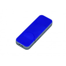 USB-Flash накопитель (флешка) в стиле I-phone, модель I-phone_style, прямоугольной формы, объем памяти 32 Gb, цвет синий-114_1970343