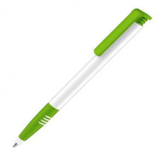 Ручка шариковая Senator, модель Super Hit Polished Basic SG (2956), цвет зелёный / белый-114_2540789