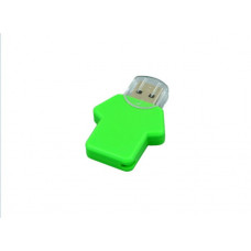 USB-Flash накопитель (флешка)  из пластика, модель Football_man, объем памяти 128 Gb, цвет зелёный-114_2070005