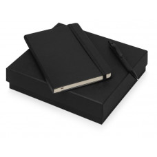 Подарочный набор Moleskine Sherlock с блокнотом А5 и ручкой, черный-114_2110025