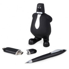 Набор: блекмэн Майк, флеш-карта USB 2. на 4 Гб, ручка шариковая-114_1770182