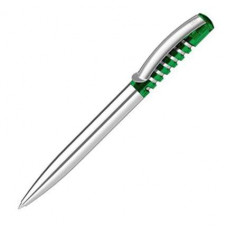 Ручка шариковая Senator, модель New Spring Clear MB MC (2561), цвет зелёный-114_2540663
