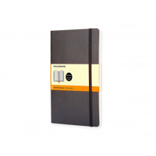 Записная книжка Classic Soft, формат A5 (блок в линейку), цвет чёрный-114_1180090