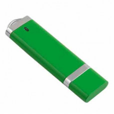 USB-Flash накопитель (флешка) из пластика классической прямоугольной формы, модель 002, объем памяти  8 Gb, цвет зеленый-114_1930003