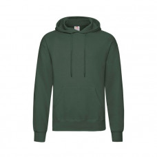 Толстовка с начесом CLASSIC HOODED SWEAT 280.Тёмно-зелёная. Размер S-114_3363019